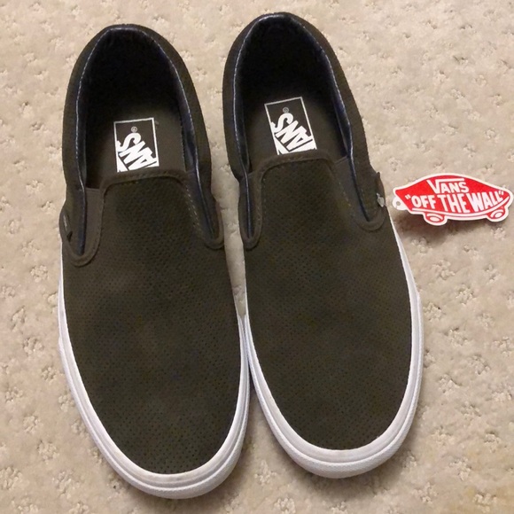 Vans Shoes - Vans army green size 8.5